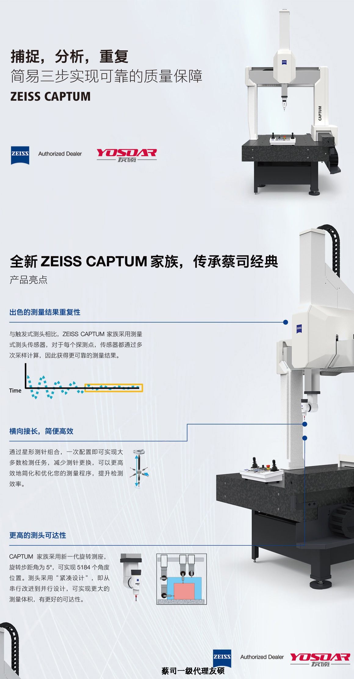 漳州蔡司漳州三坐标CAPTUM